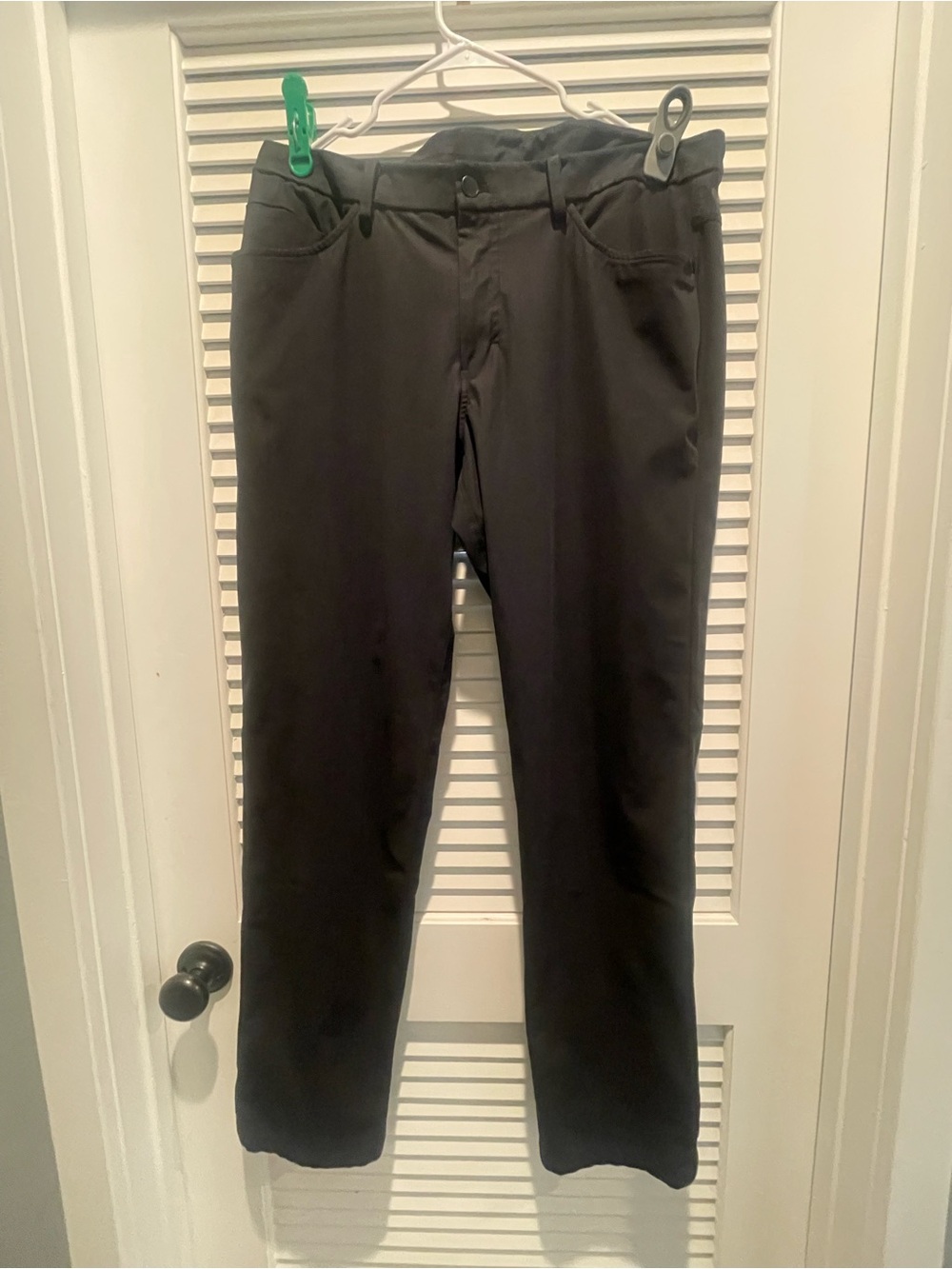 lululemon athletica Black Performance Chinos
